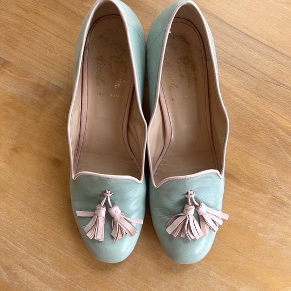 Bruglia Nivola Vintage Leather Slip On Loafers - Picture 2 of 7